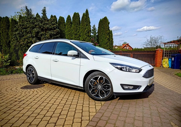 Ford Focus cena 39500 przebieg: 78500, rok produkcji 2016 z Nowe małe 254